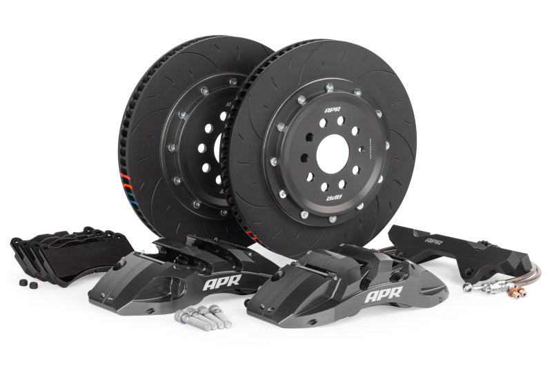 APR 17-20 Audi RS3 370x34mm 6-Piston Big Brake Kit (8V RS3) - Front - Grey