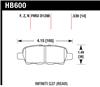 Hawk Infiniti G35 Sport/G37 / 08-10 Nissan Rogue / 07-09 Sentra SE-R / 10 Sentra SE-R M/T HPS Street