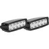 Westin Fusion5 LED Light Bar Single Row 5.5 inch Flex w/3W Epistar (Set of 2) - Black