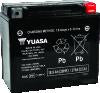 Yuasa YTX20L-BS Maintenance Free AGM 12-Volt Battery w/Bottle
