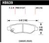 Hawk 10-15 Chevrolet Camaro 3.6L / 08-14 Cadillac CTS (w/JE5/J55 Brakes) DTC-60 Race Rear Brake Pads
