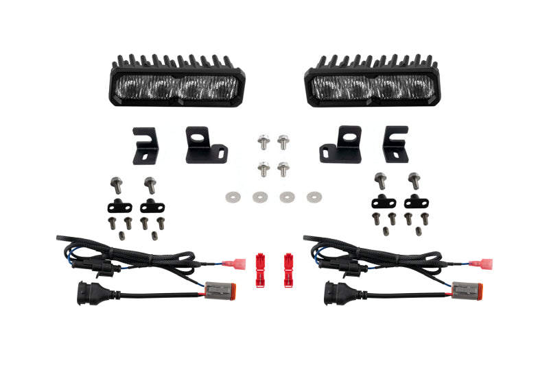 Diode Dynamics 24-26 Toyota 4Runner Fog SS6 Max LED Kit White 6000K