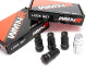 Wheel Mate WM14R 14x1.50 Wheel Locks Chrome 4 PCS