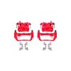 Power Stop 05-18 Nissan Frontier Front Red Calipers w/Brackets - Pair