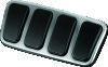 Kuryakyn Brake Pedal Pad For Honda Chrome