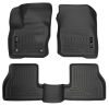 Husky Liners 2016 Ford Focus Weatherbeater Front and 2nd Seat Floor Liners - Black