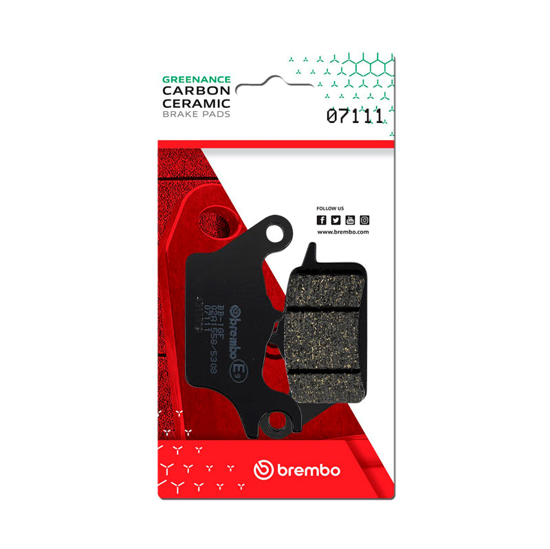 Brembo Suzuki Address/Yamaha Tricity Carbon Ceramic Brake Pad - Front