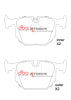DBA 03-06 BMW M3 E46 XP Performance Rear Brake Pads