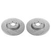 Power Stop 12-18 Volvo S60 Front Evolution Drilled & Slotted Rotors - Pair