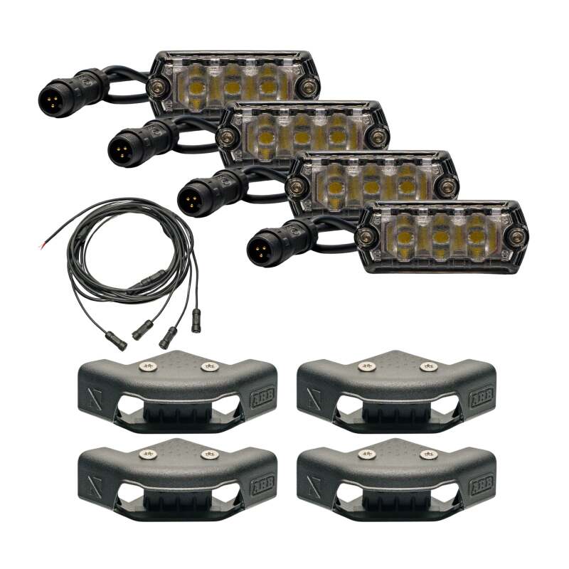 Nacho Lighting Nano ARB Base Rack Light Kit (4 Pack)