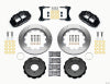 Wilwood Narrow Superlite 4R Front Hat Kit 14.00in 2007-Up Jeep Wrangler