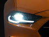 Raxiom 18-23 Ford Mustang GT EcoBoost LED Projector Headlights- Black Housing (Clear Lens)