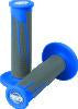ProTaper Full Diamond Clamp-On Grips - Blue/Dark Gray