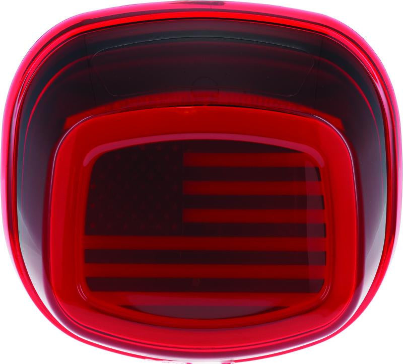 Kuryakyn Freedom Taillight Red Lens Without License Light