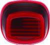 Kuryakyn Freedom Taillight Red Lens Without License Light