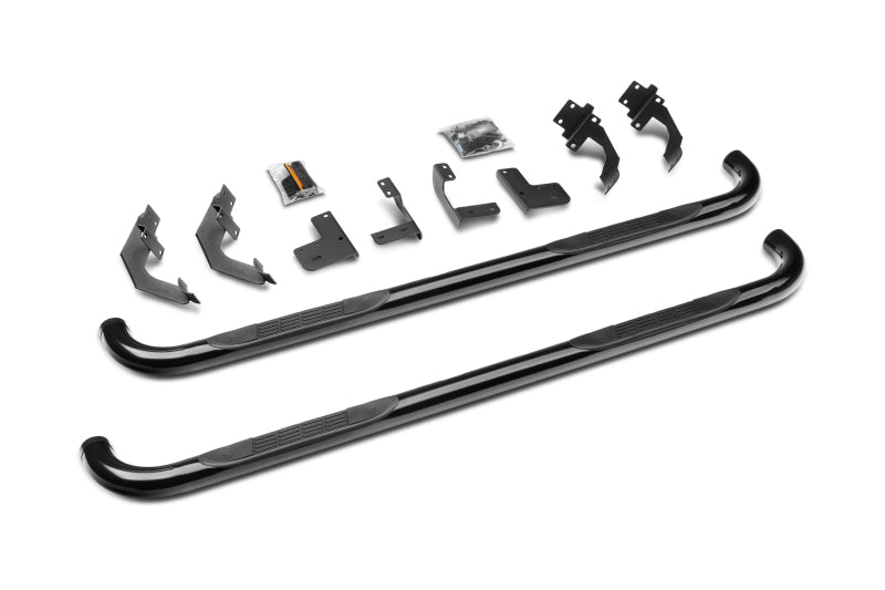Go Rhino 15-20 Ford F-150 4000 Series SideSteps - Cab Length - Black