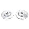 Power Stop 16-17 Mercedes-Benz GLE300d Front Evolution Drilled & Slotted Rotors - Pair