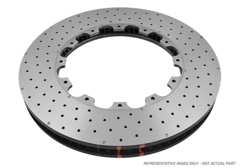DBA 2018 Subaru WRX Front 5000 Series Drilled Ring w/NAS Nuts