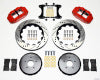 Wilwood Narrow Superlite 6R Front Hat Kit 14.00in Drill Red Nissan 370Z/Fiti G37