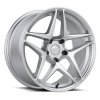 Kansei K15H Astro 19x8.5in / 5x108 BP / 35mm Offset / 73.1mm Bore - Hyper Silver Wheel