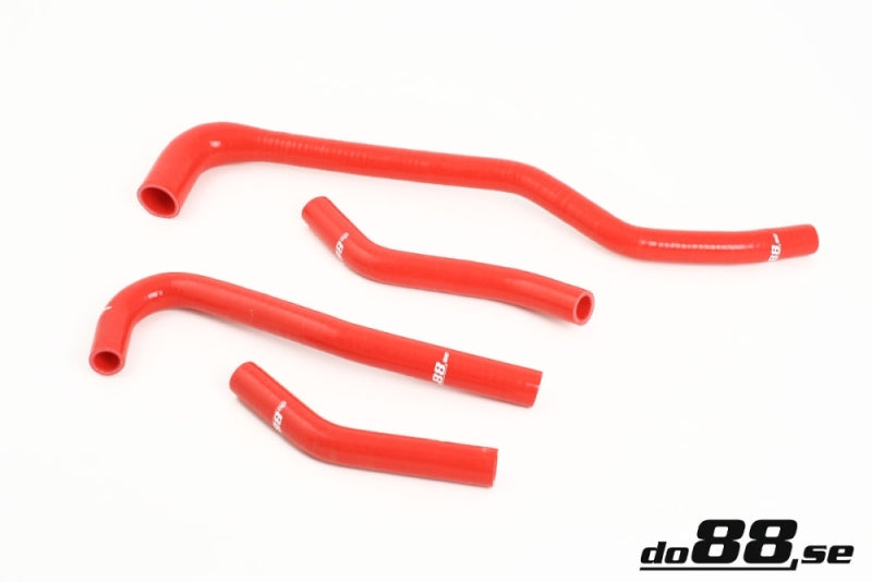 do88 SAAB 9000 92-98 Heater Hoses Red