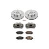 Power Stop 02-06 Toyota Camry Front Autospecialty Brake Kit w/Calipers