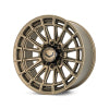Vossen HFX-5 22x10 - 8x180 - ET-18 - Super Deep Face - 124.3 - Terra Bronze Wheel