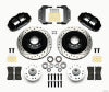 Wilwood Narrow Superlite 6R Front Hub & 1PC Rtr Kit 12.88in Drilled Magnum Force Drop Spindle