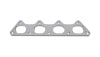 Vibrant T304 SS Exhaust Manifold Flange for Mitsubishi 4G63 motor 3/8in Thick