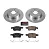 Power Stop 13-18 Ford C-Max Rear Z23 Evolution Sport Brake Kit