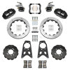 Wilwood 89-98 Nissan 240SX FNSL4R/MC4 Rear Parking BBK w/ 13.50in Slotted Rotors - Black