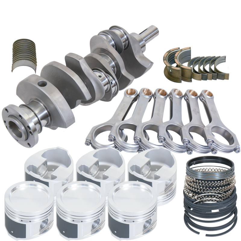 Eagle Buick 3.8L V6 3.400in Crank 5.967in H-Beam -28.6cc 3.830in Pistons Rotating Assembly