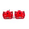Power Stop 01-05 Toyota Echo Front Red Calipers w/Brackets - Pair