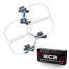 Oracle Ford F250/350 11-16 Halo Kit (Square Ring Design) - ColorSHIFT w/ BC1 Controller