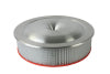 Moroso Low Profile Racing Air Cleaner - 16in x 4in Filter - Aluminum - 4500 Dominator/King Demon