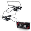 Oracle Dodge Ram Sport 09-18 LED Headlight Halo Kit - ColorSHIFT w/ BC1 Controller