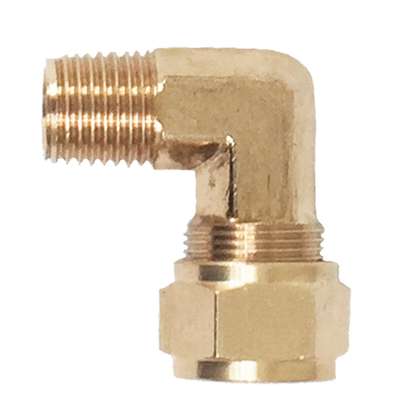 Kleinn 1/4In OD Tubing 1/4In M NPT Elbow Compression Fitting