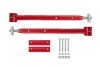 UMI Performance 91-96 Impala SS Adjustable Extended Length Lower Control Arms- Rod Ends