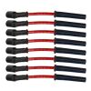 Moroso GM LS 5.7L/6.0L/6.2L/7.0L Ultra 40 8.5mm Multi-Angle Boot Ignition Spark Plug Wire Set - Red