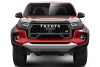 Husky Liners 20-26 Toyota Hilux Aeroskin Hood Protector - Chrome