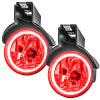 Oracle Lighting 97-00 Dodge Durango Pre-Assembled LED Halo Fog Lights -Red