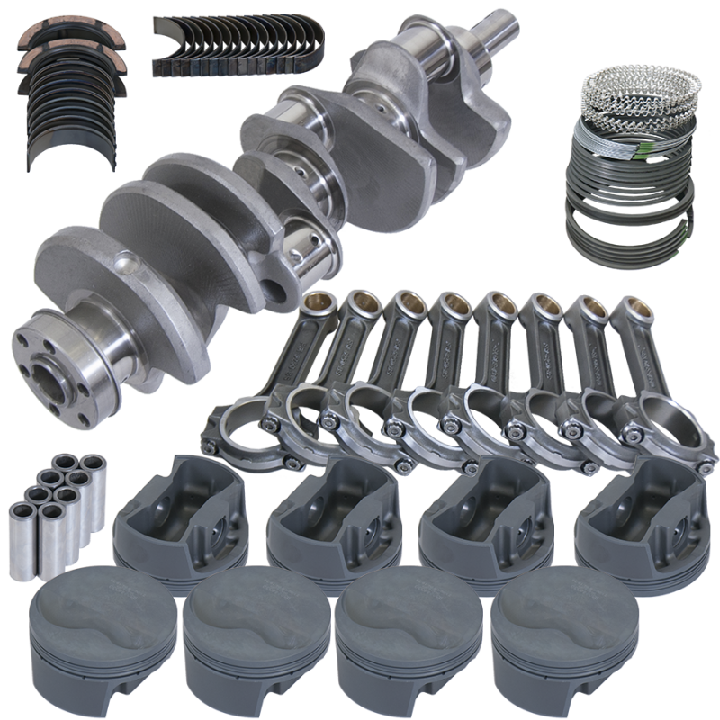 Eagle Ford 351W SVO 4.000in Crank 6.250in I-Beam -6.6cc Flat Top 4.155in Pistons Rotating Assembly