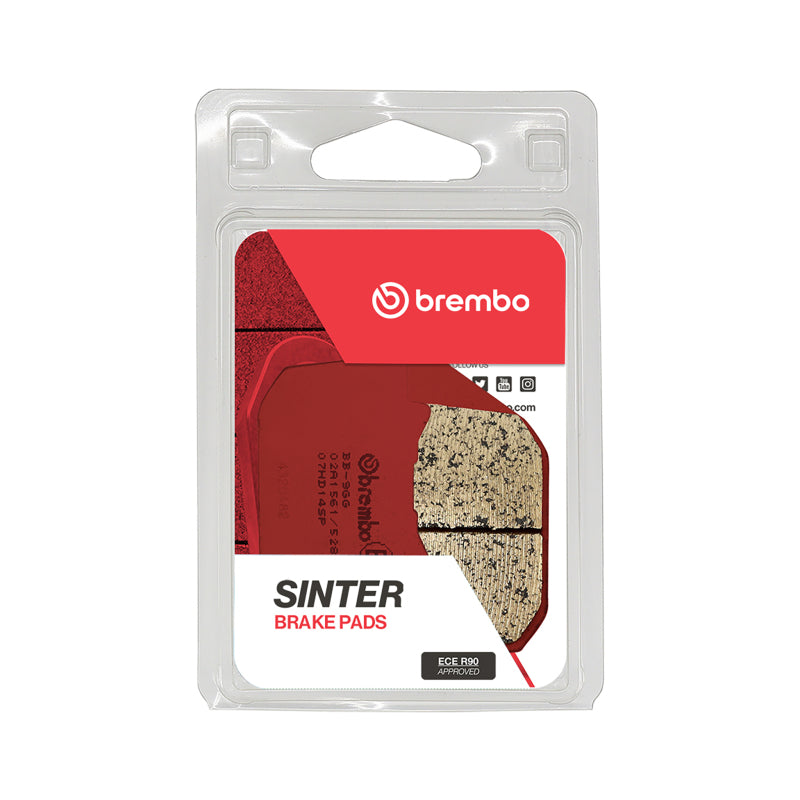 Brembo 04-13 Harley-Davidson XL C Sportster Custom 883cc Brake Pad - Rear