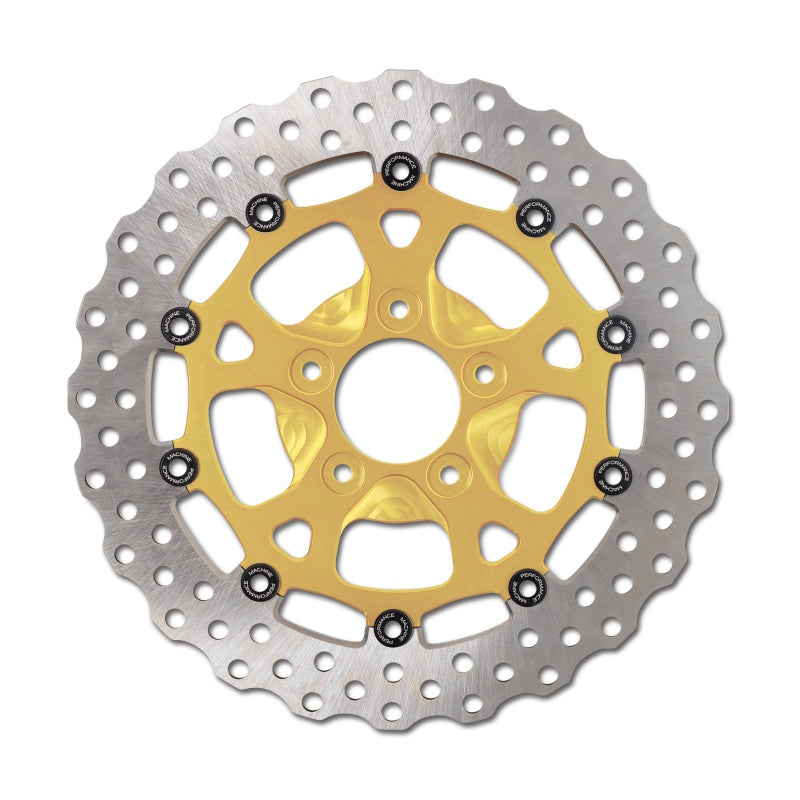 Performance Machine 11.8 X .20 Dominator Rear - Gold Ano