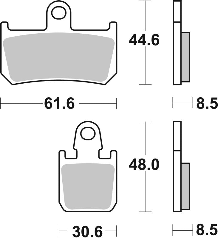 Brembo Carbon Ceramic Upgrade Brake Pad