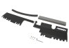 PERRIN 15-21 Subaru WRX/STI Radiator Shroud (With OEM Intake Scoop) - Black