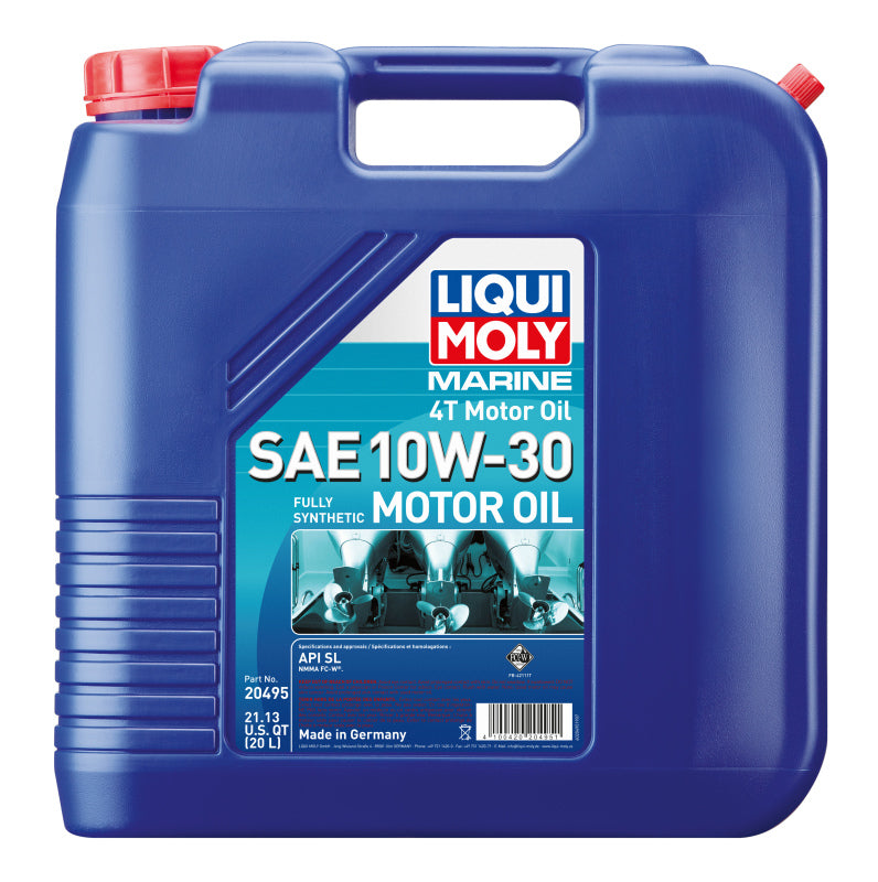 LIQUI MOLY 20L Marine 4T Motor Oil SAE 10W30