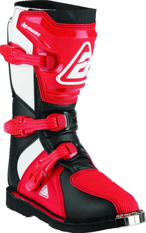 Answer AR1 Boot Black/Red Youth Size - 1