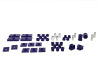 SuperPro MGB Rubber Bumper Bushing Kit