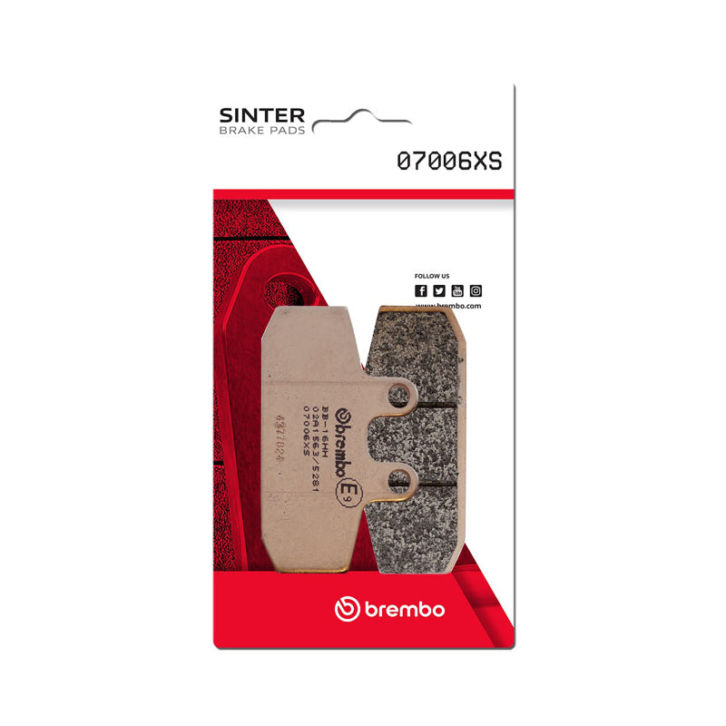Brembo 99-05 Aprilia Leonardo (Grimeca cal.) 250cc Sinter Brake Pad - Front
